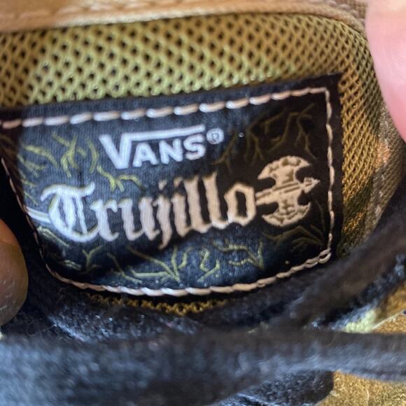 Vans Trujillo Ultracush 3D Green Pro Skateboard Shoe Size 6.5 - Picture 9 of 11